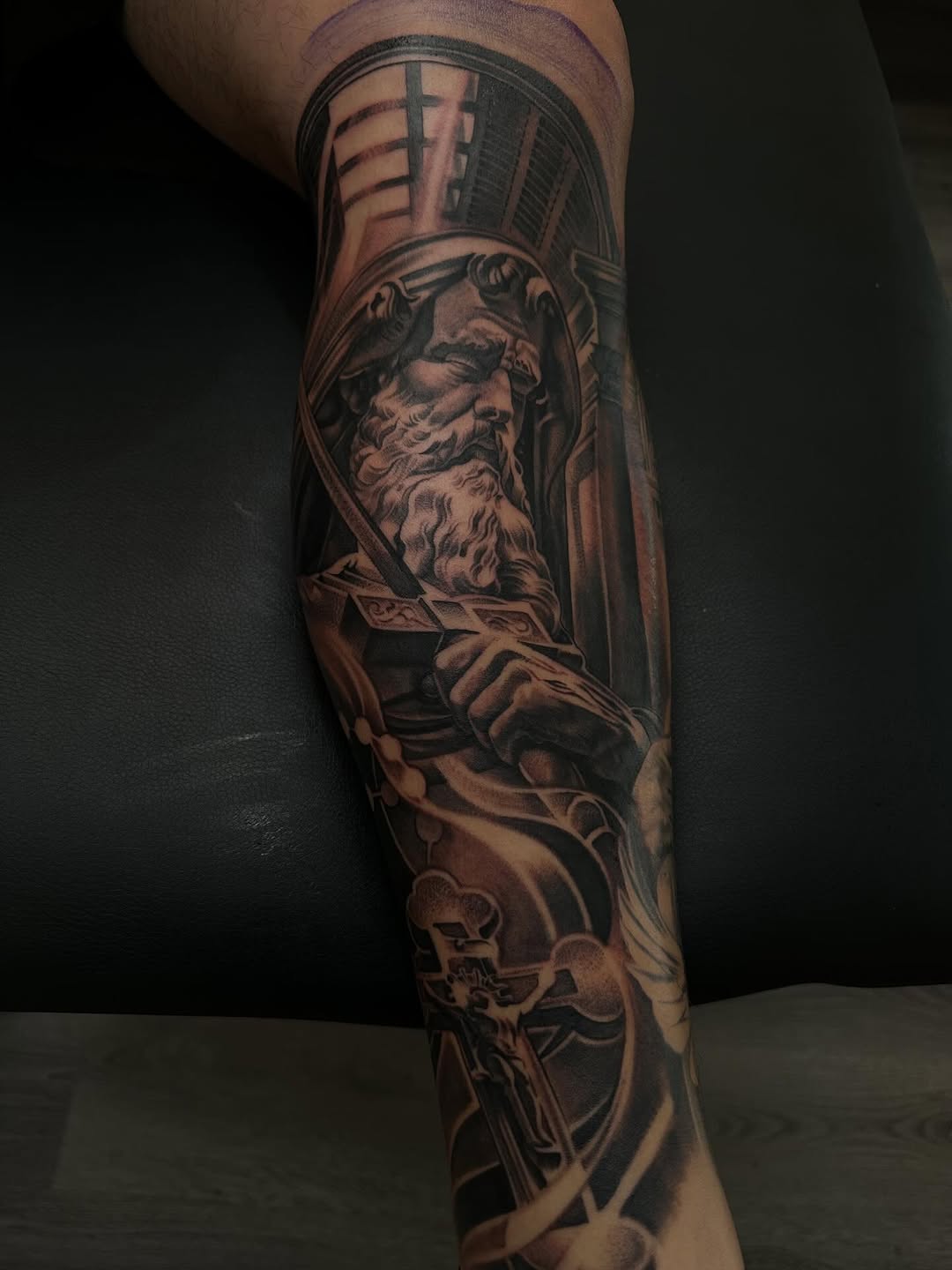 Tattoo by Mauricio Contreras at Broadway Dept. Sacramento