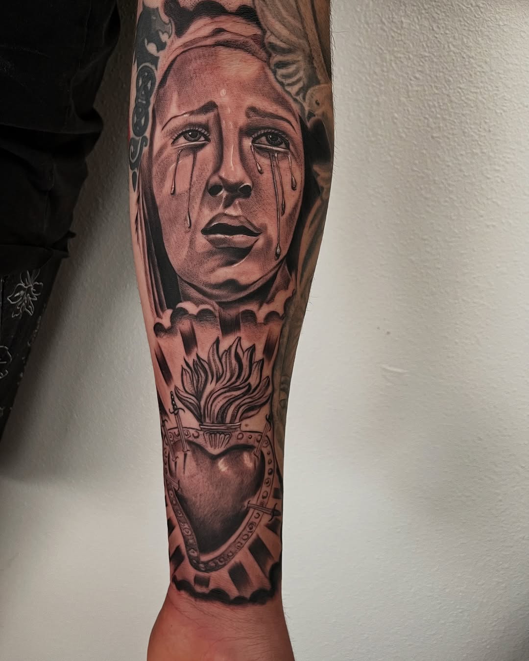 Tattoo by Jesus Bernal at Broadway Dept. Sacramento