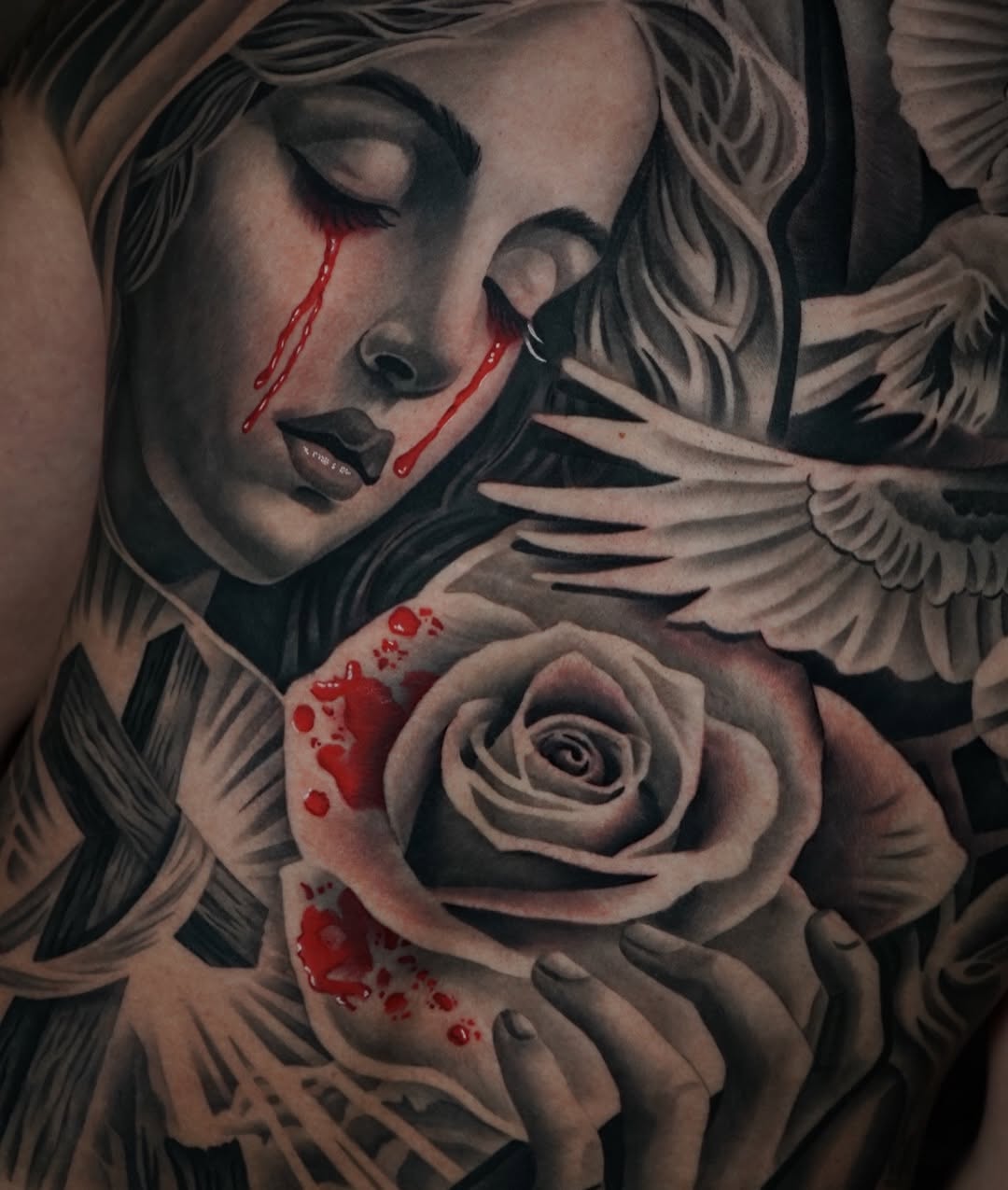 Tattoo by Jack Stralen at Broadway Dept. Sacramento