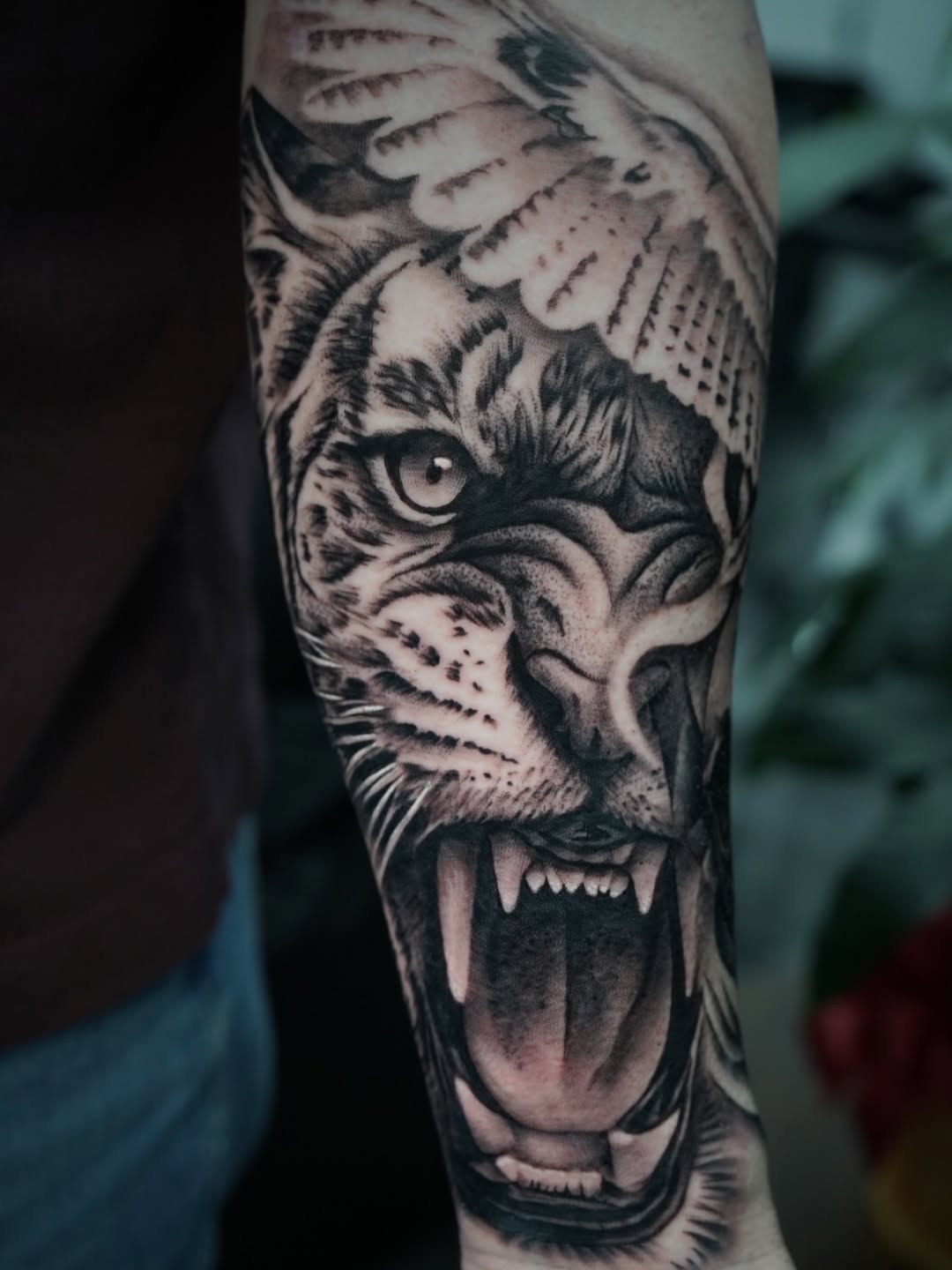 Tattoo piece by Charleigh Rae at Broadway Dept. Sacramento