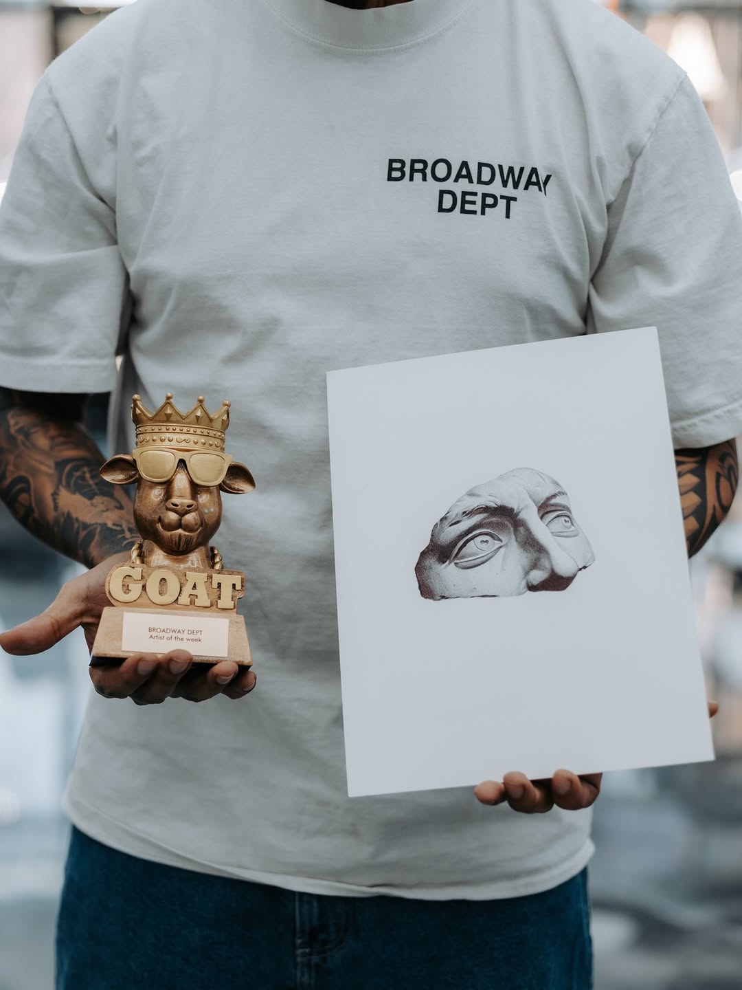 Tattoo design concept by Adrian Idso, Broadway Dept. artist