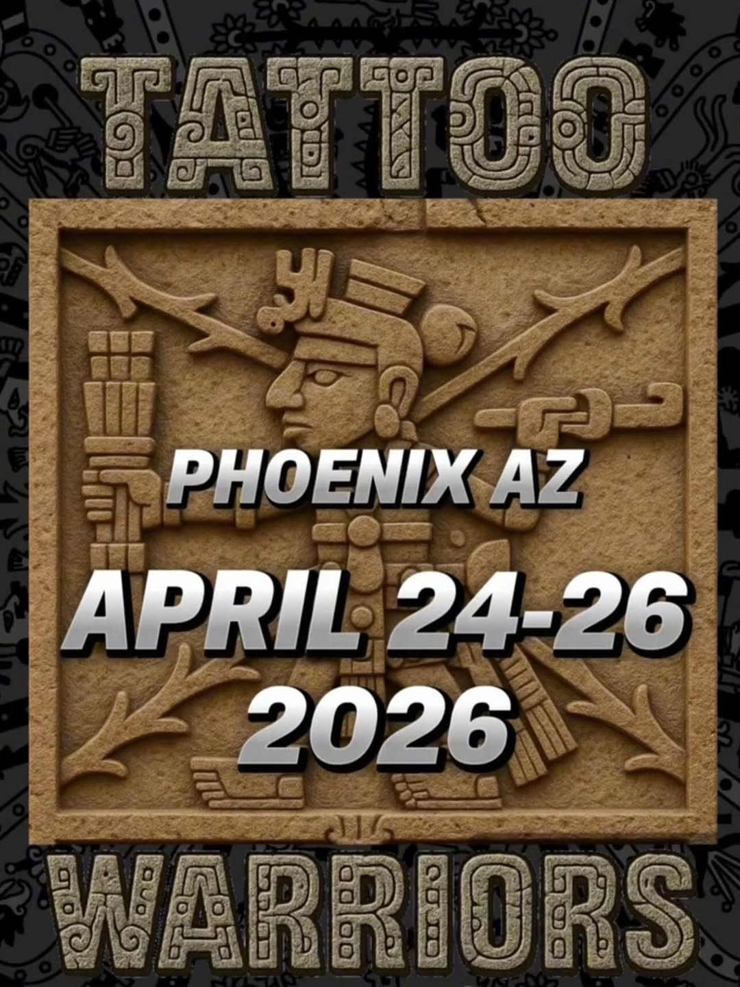 Tattoo Warriors trophy and competition details with Eduardo Gomez at Broadway Dept Sacramento