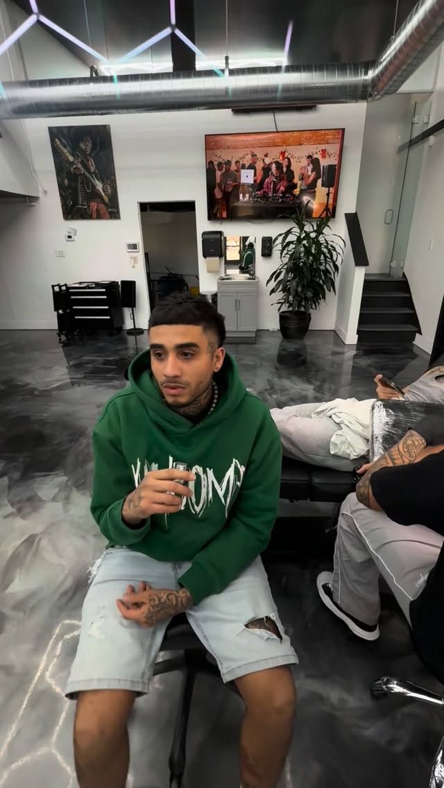 David Maciel Visits Broadway Dept. to Watch Tattoo Artist at Work in Midtown Sacramento