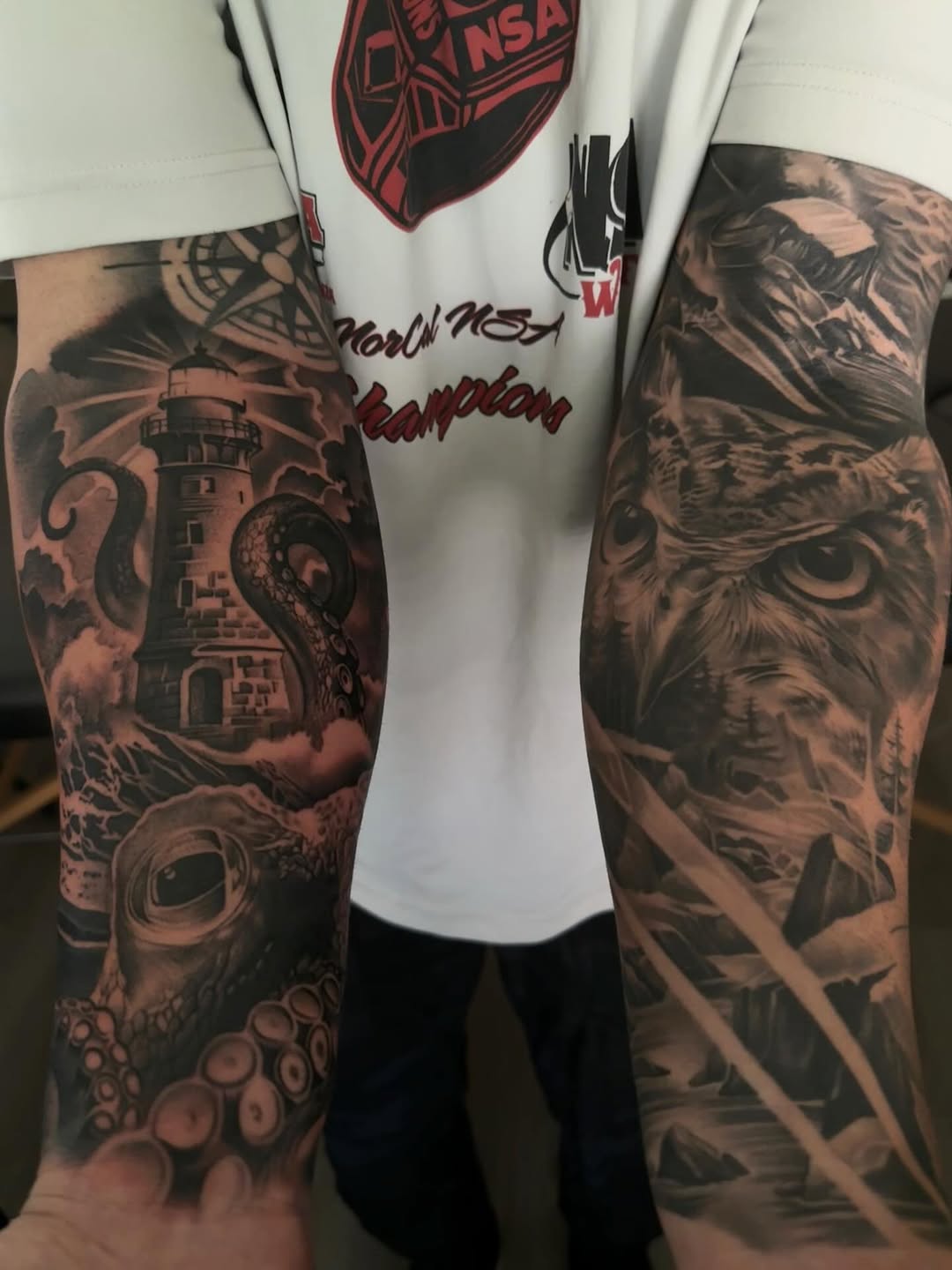 Precision Tattoo Work by Mauricio Contreras at Broadway Dept. Midtown Sacramento