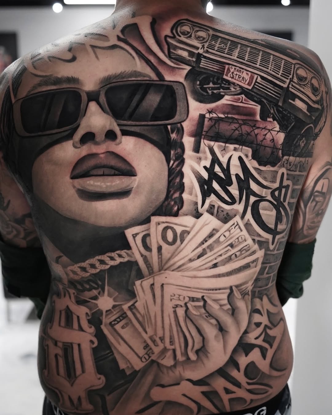 Jack Stralen custom tattoo design portfolio piece
