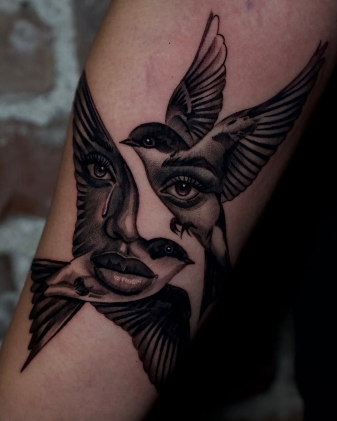 Jack Stralen babystrayink tattoo design example