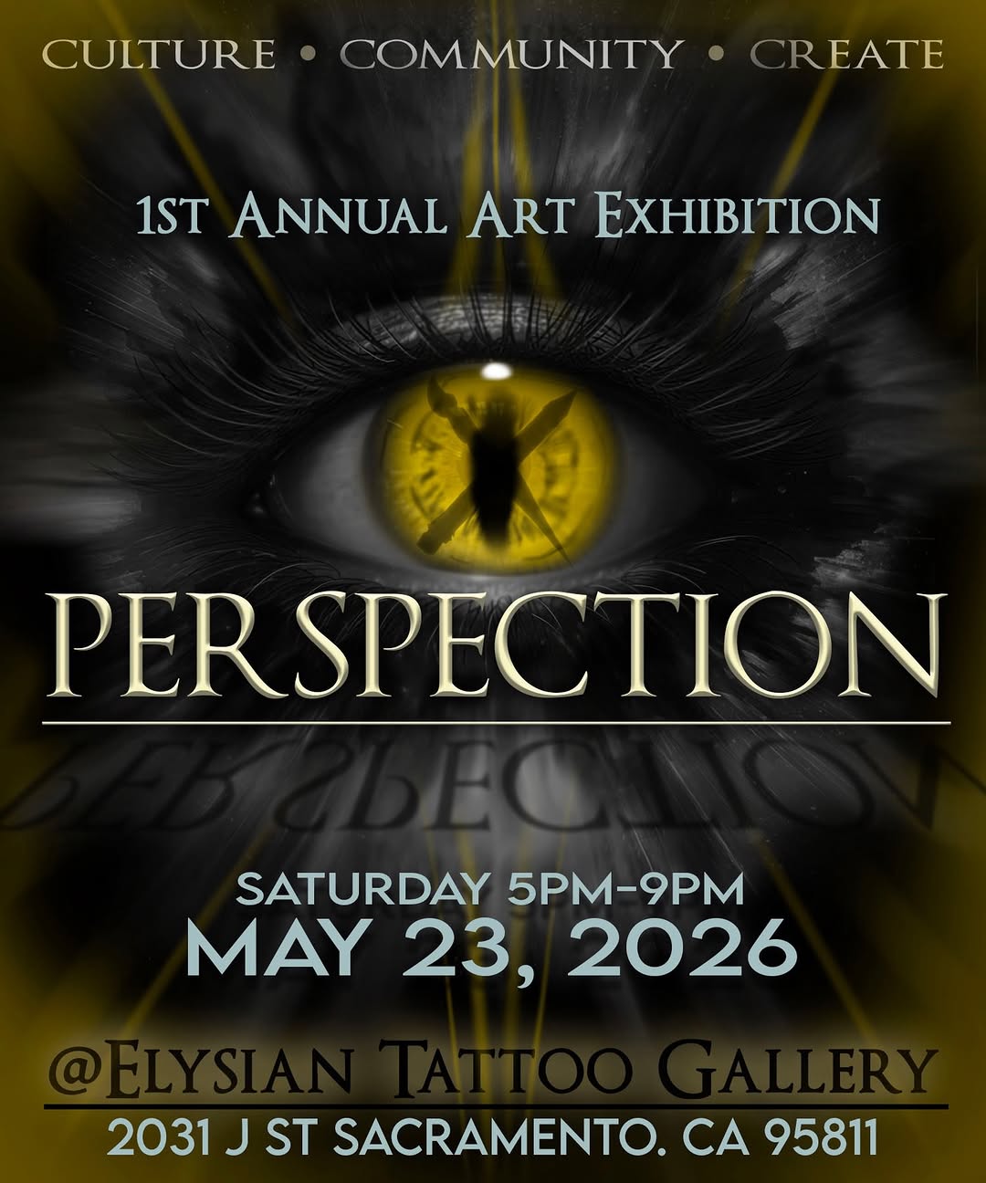 Perspection Art Exhibition: Sacramento's First Annual Tattoo and Art Showcase