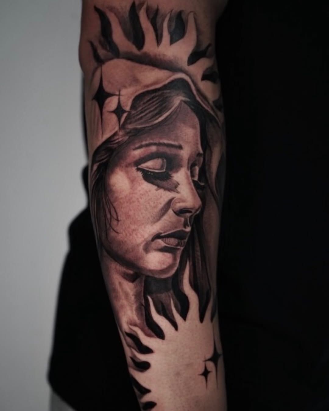 Jesus Bernal tattoo work showcase at Forty Mile Tattoo Convention 2026