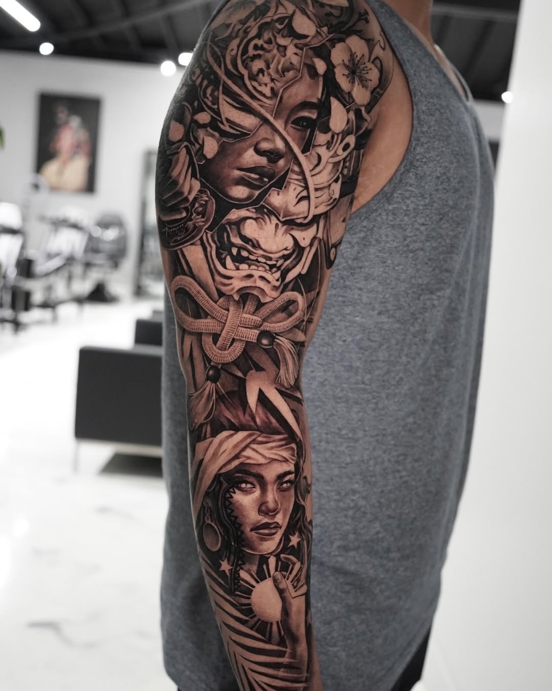 Tattoo design by Adrian Idso from Broadway Dept Sacramento