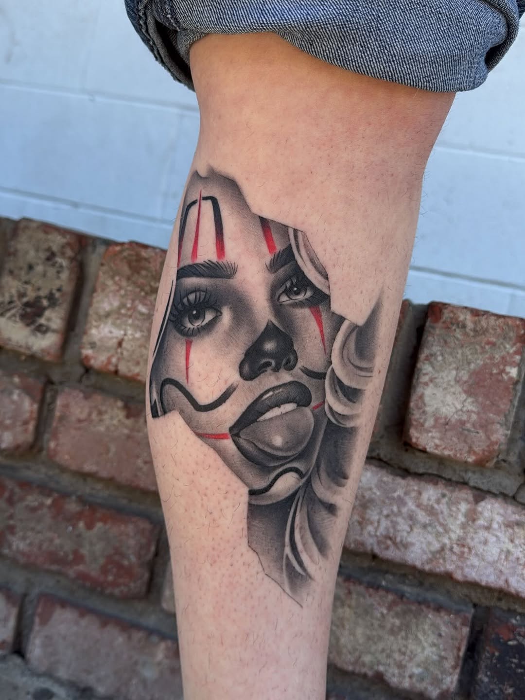 Tattoo artwork by Crystal Mercedes at Broadway Dept. Sacramento