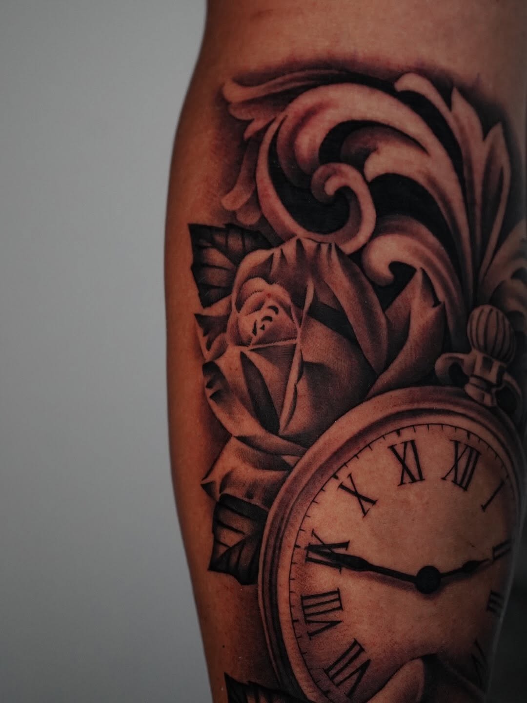 Custom tattoo by Crystal Mercedes at Broadway Dept. Sacramento