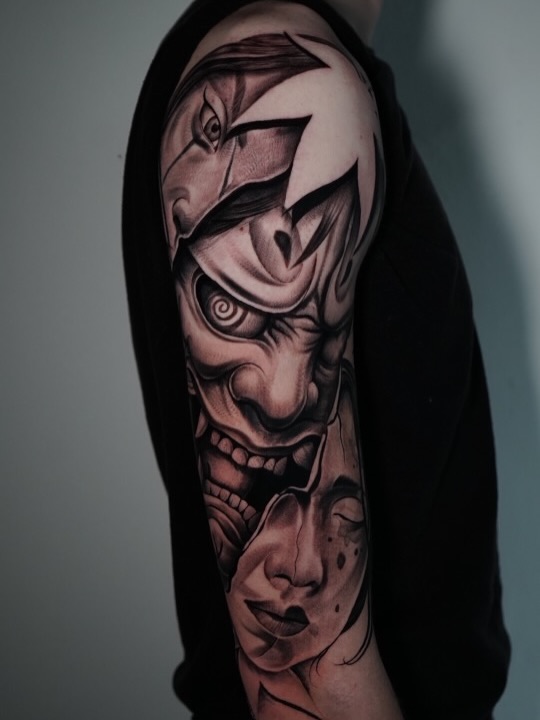 Professional tattoo by Jesus Bernal at Broadway Dept. Midtown Sacramento