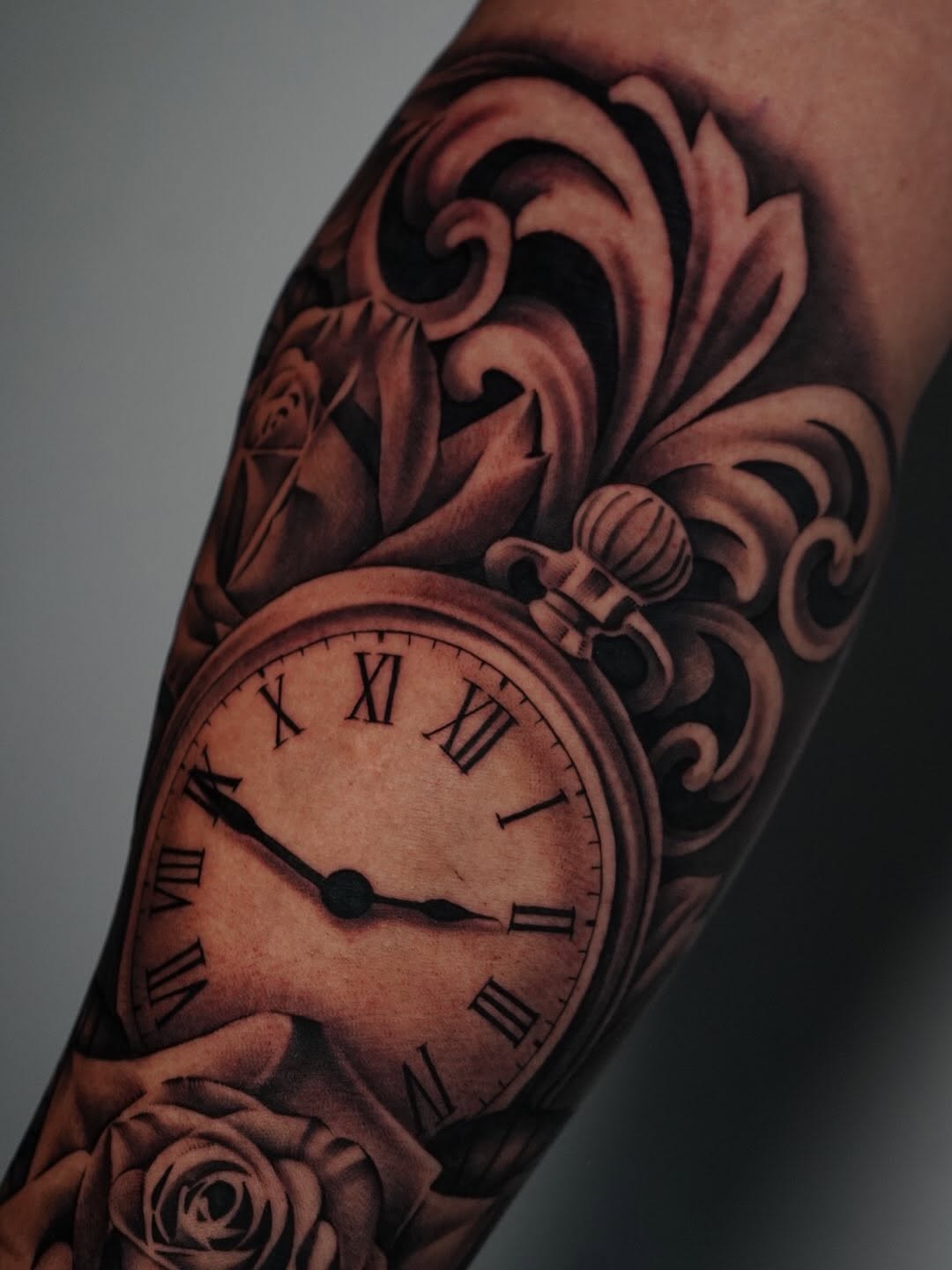 Tattoo design showcase by Crystal Mercedes at Broadway Dept. Sacramento.