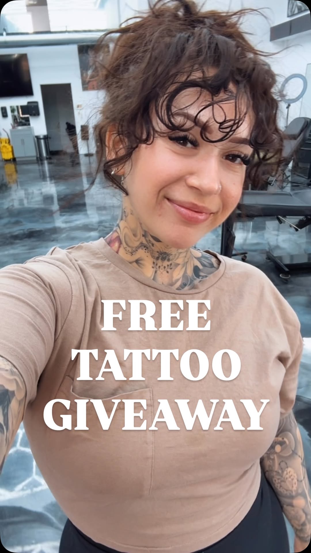 Free Black and Grey Realism Tattoo Giveaway with Charleigh Rae at Broadway Dept. Sacramento