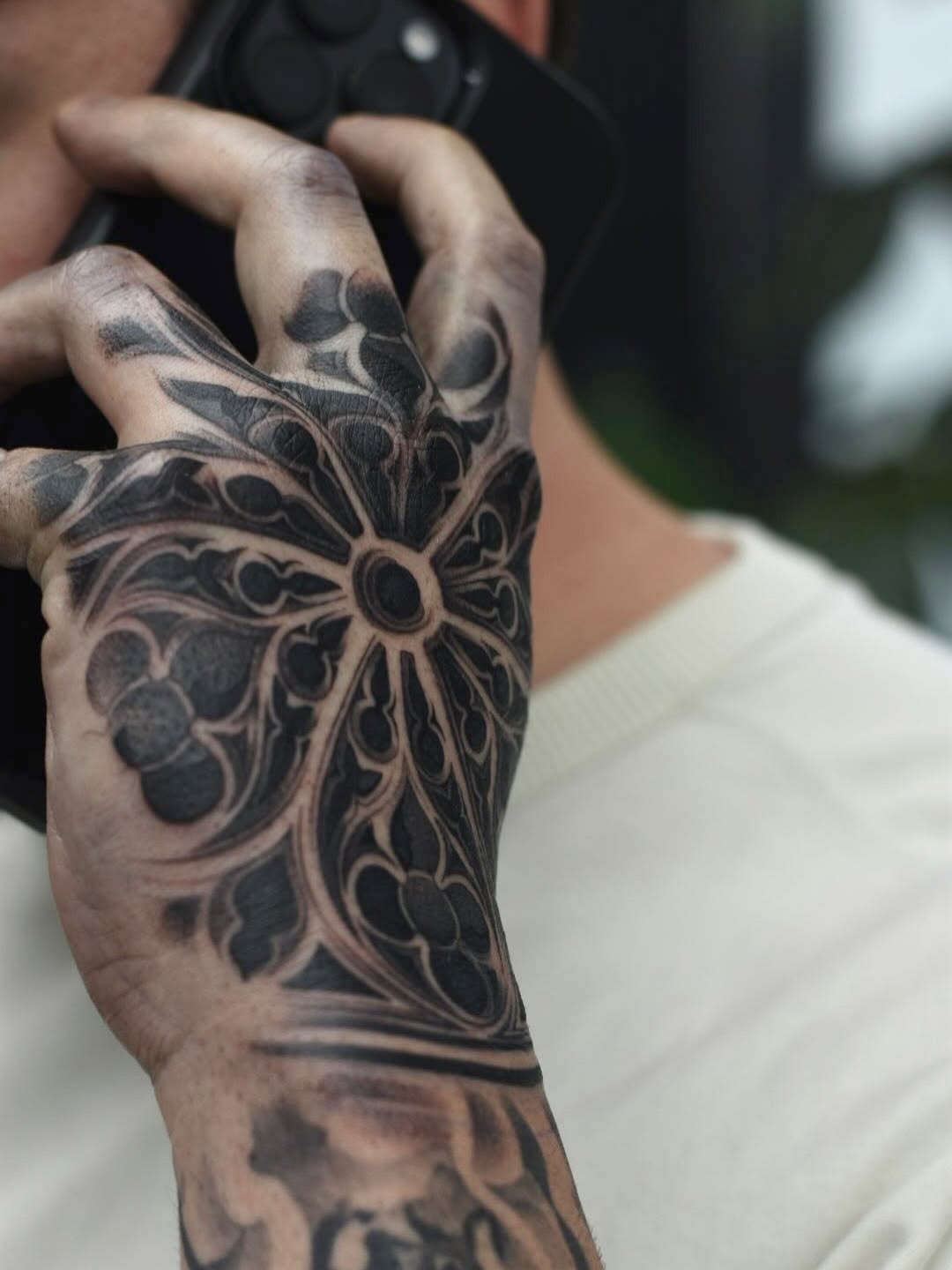 Custom tattoo artwork displayed at Broadway Dept. on 21st Street Sacramento