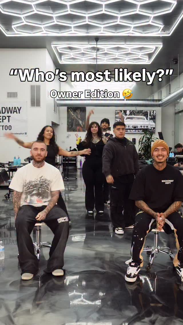 Broadway Dept. Tattoo Shop Culture: Meet the Team at Midtown Sacramento