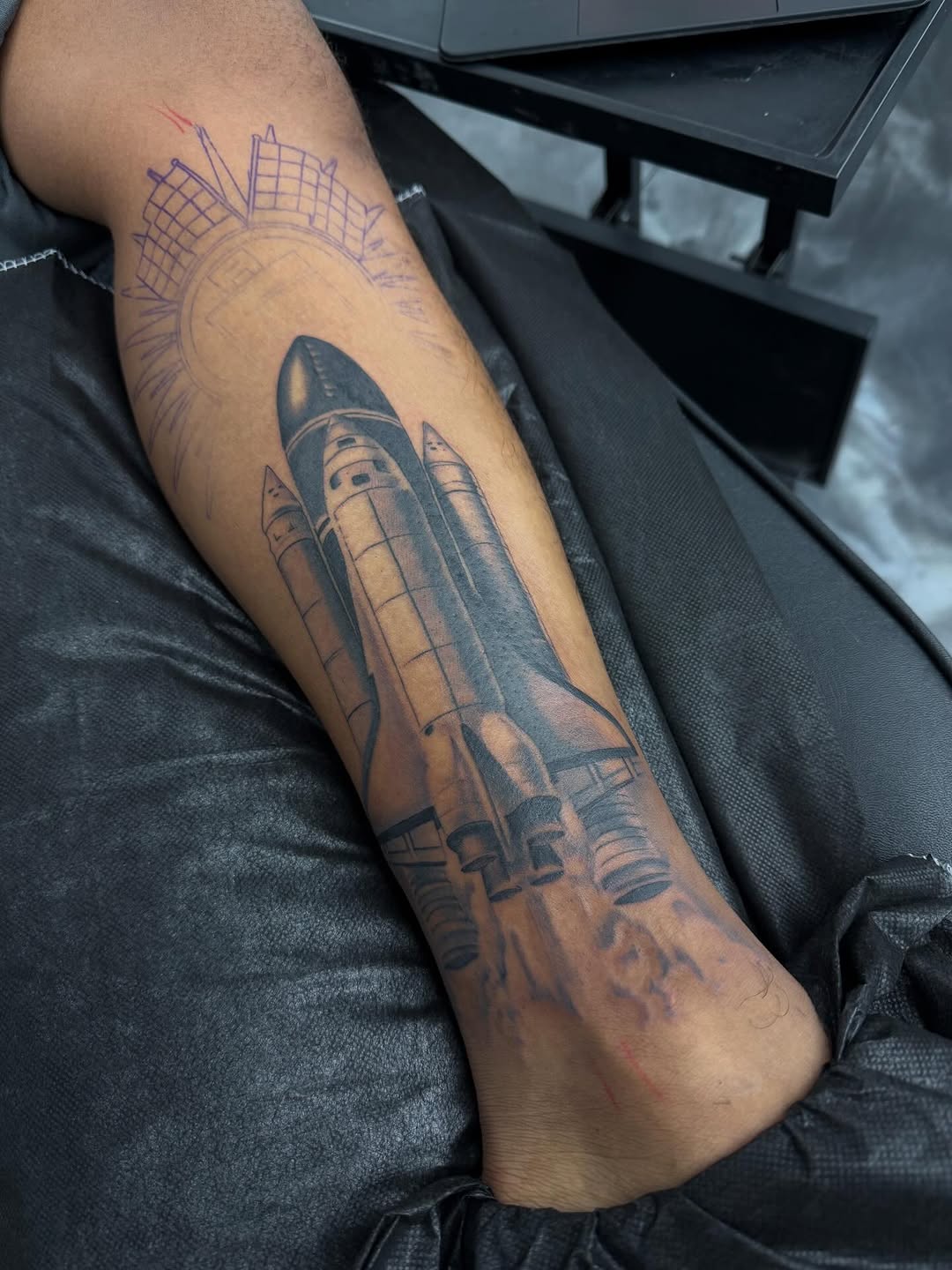 Custom Tattoo Projects in Progress at Broadway Dept Midtown Sacramento