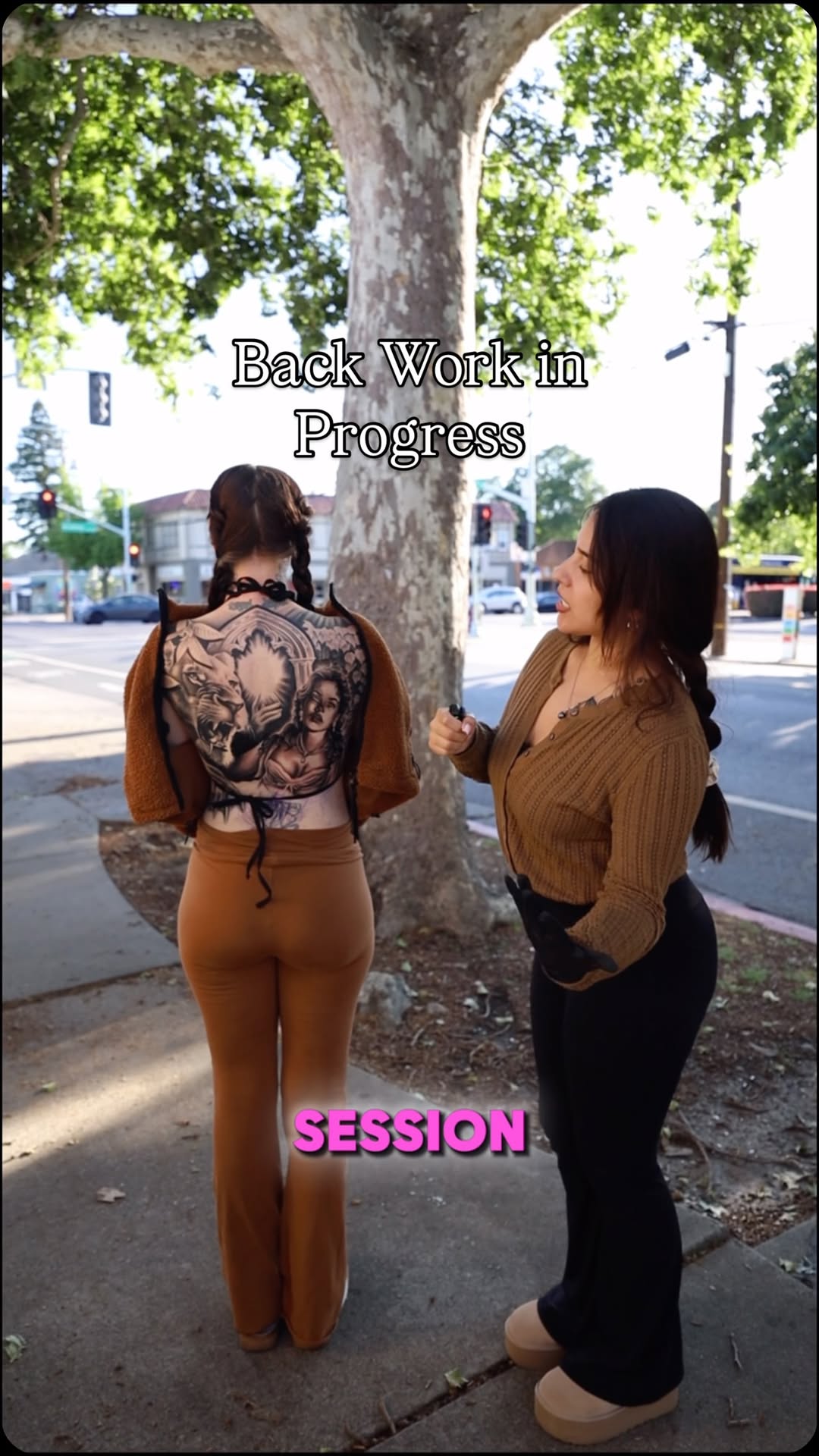 Full Back Tattoo Project Update at Broadway Dept. Midtown Sacramento