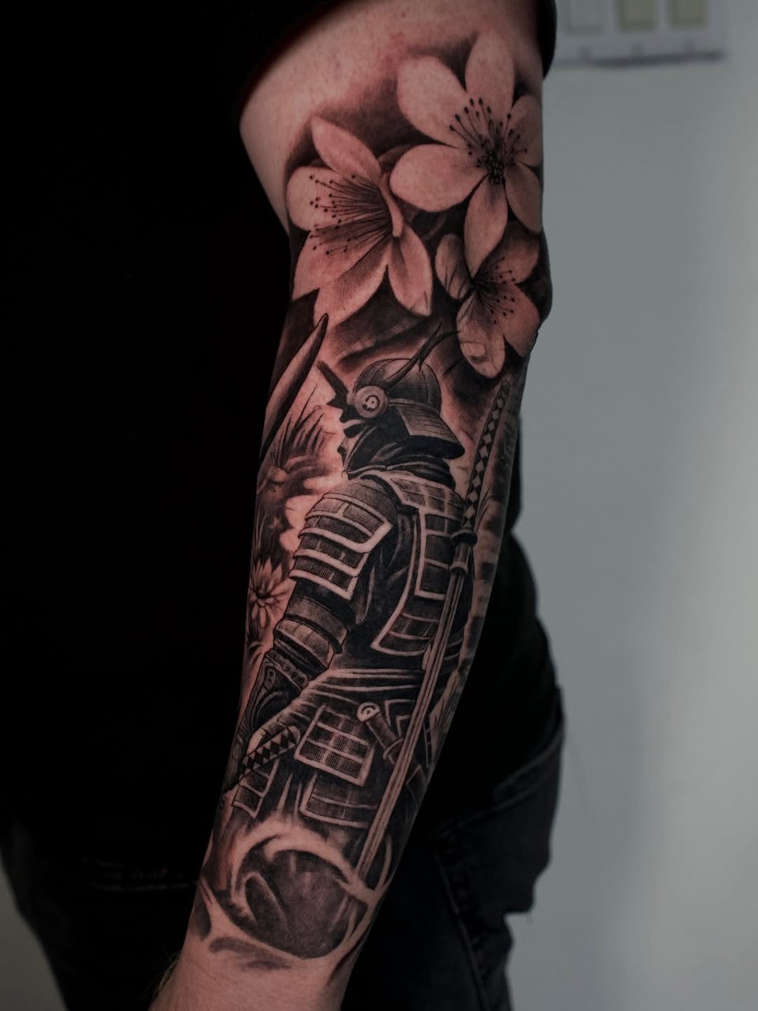 Tattoo artist working on walk-in client at Broadway Dept Midtown Sacramento