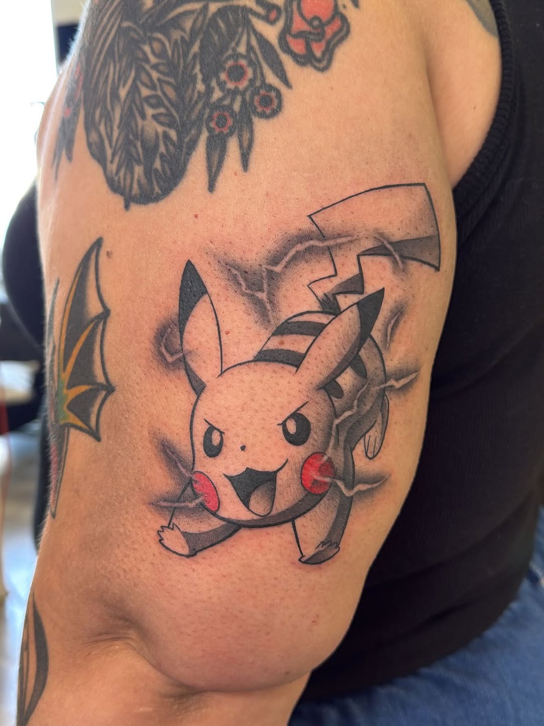 Delicate cute tattoo by Crystal Mercedes at Broadway Dept. Sacramento