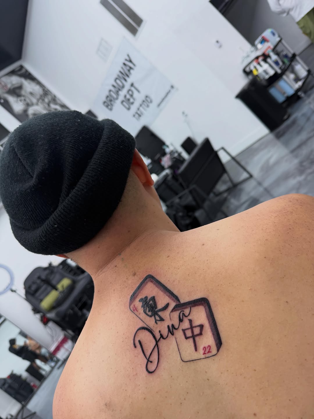 Custom tattoo by David Maciel at Broadway Dept. Midtown Sacramento