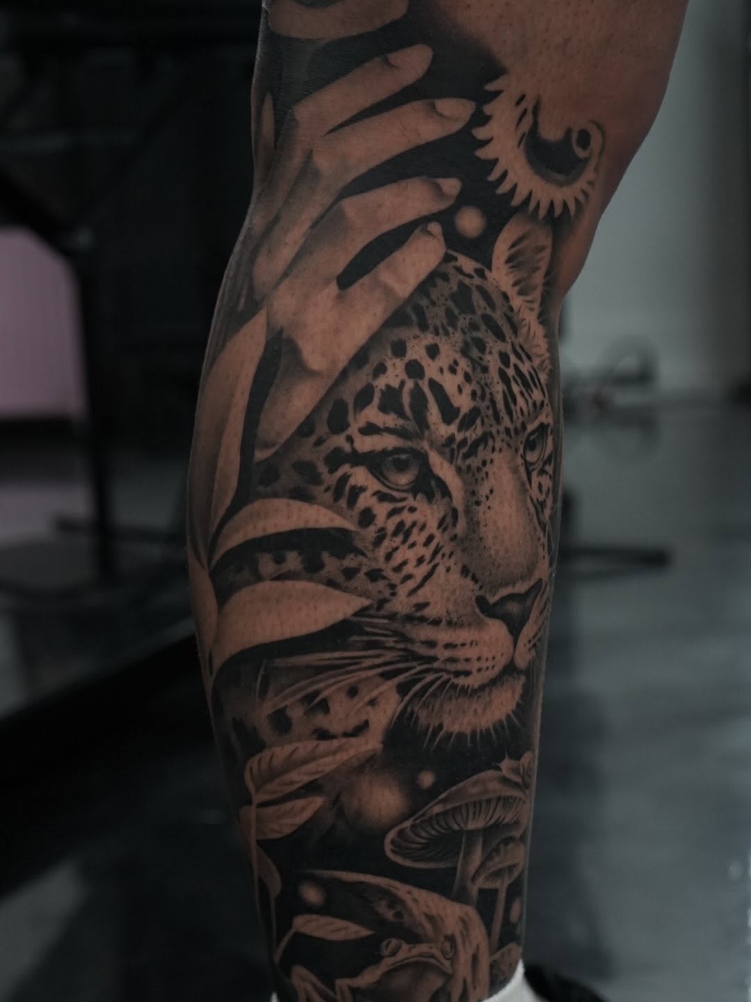Work in progress tattoo collection by Crystal Mercedes at Broadway Dept. Sacramento