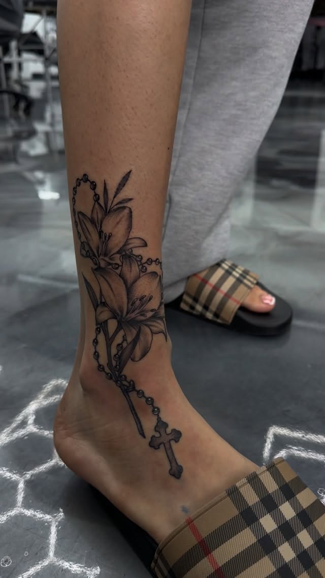 Flower Tattoos at Broadway Dept. Midtown Sacramento