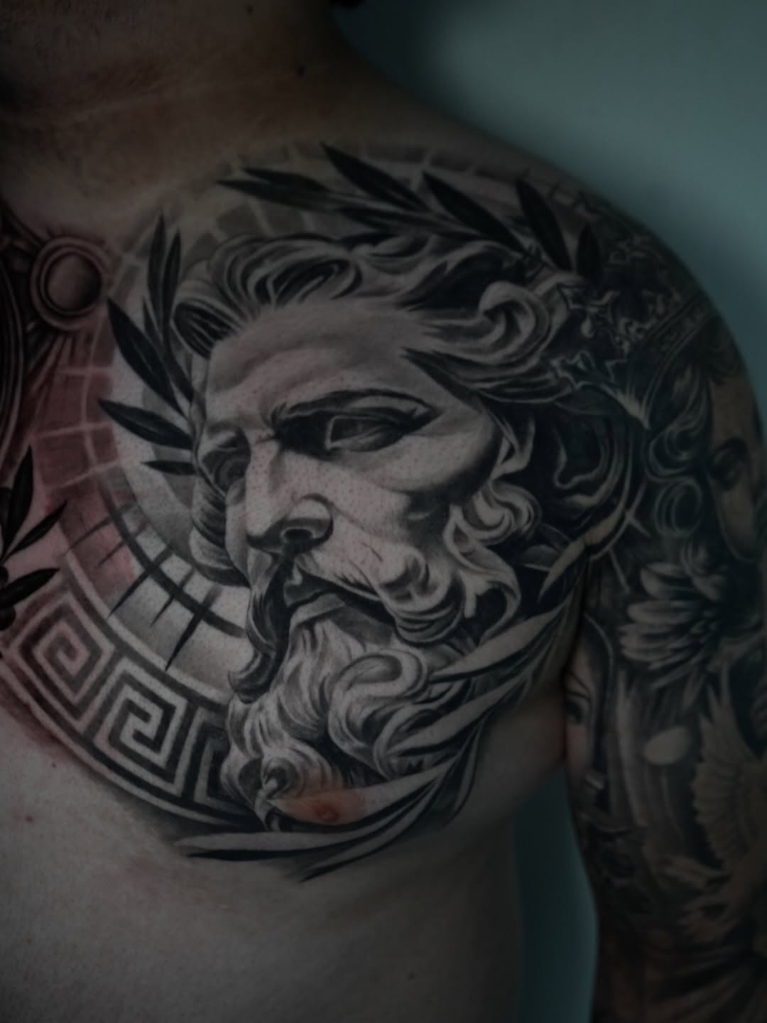 Healed tattoo portfolio piece from Broadway Dept. Midtown Sacramento location
