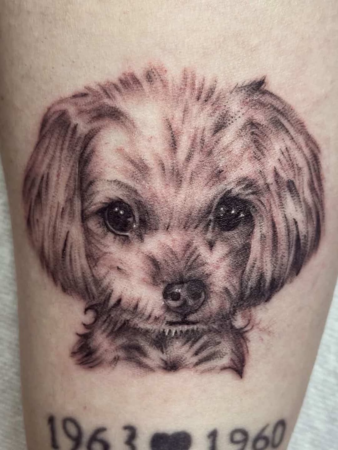Tattoo portfolio image from guest artist Rosario visiting Broadway Dept