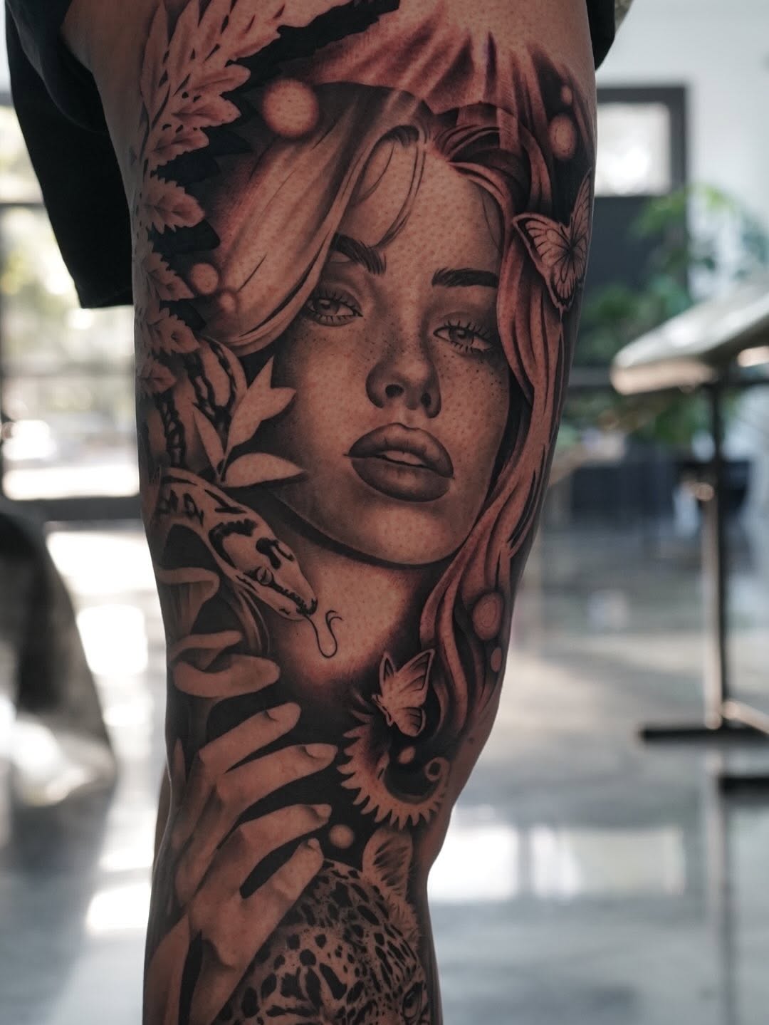 Custom tattoo artwork in development by Crystal Mercedes at Broadway Dept. Midtown Sacramento