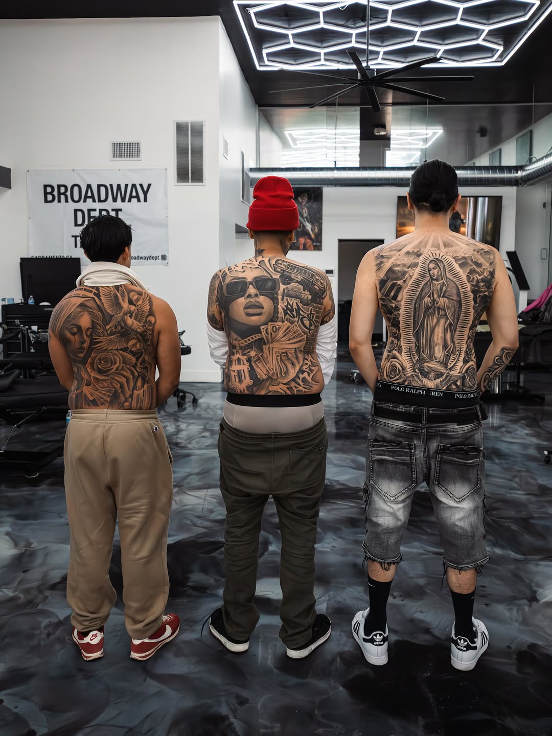 Custom tattoo artwork created by Broadway Dept. artist in Sacramento
