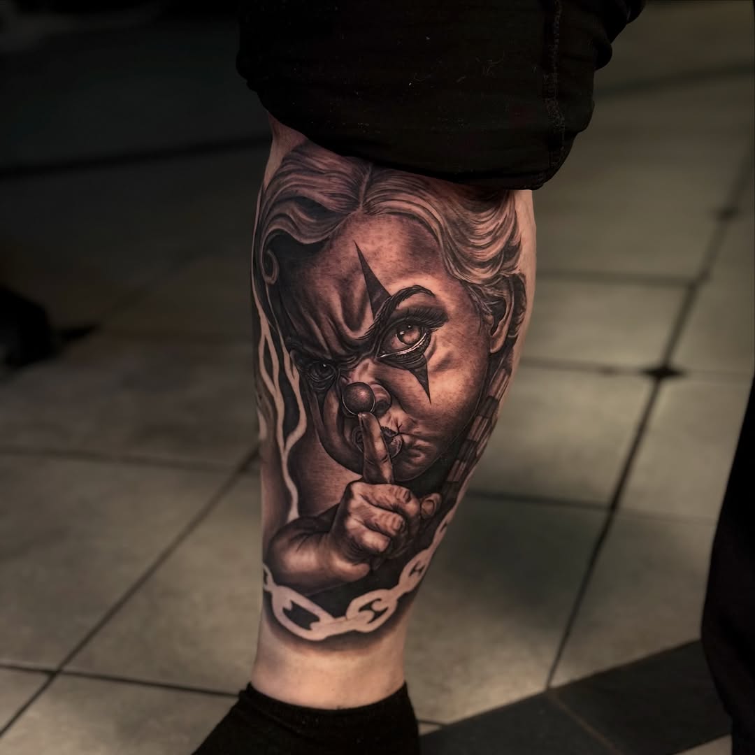 Custom Tattoo by Eduardo Gomez at Broadway Dept. Midtown Sacramento