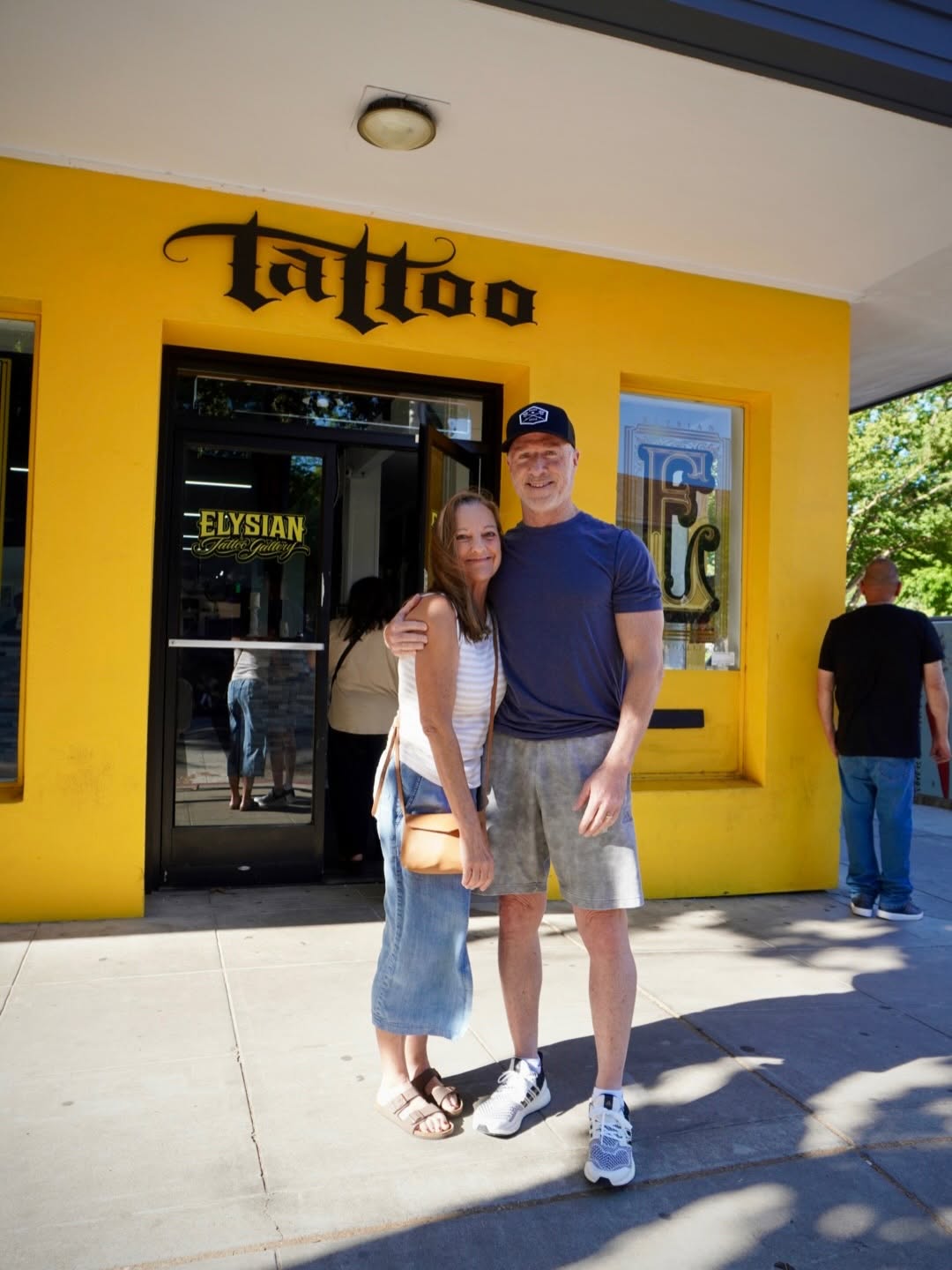 Tattoo artist work on display at Sacramento community art event