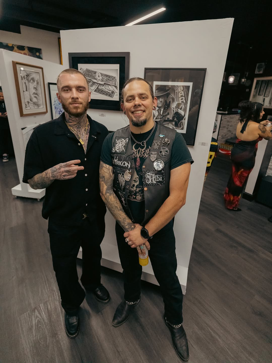 Artwork from Broadway Dept tattoo artist at Sacramento art show