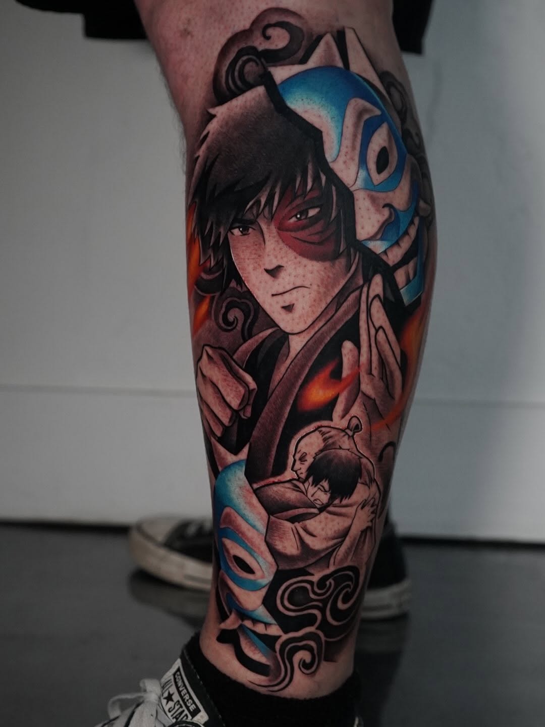 Zuko Avatar Tattoo by Crystal Mercedes in Midtown Sacramento
