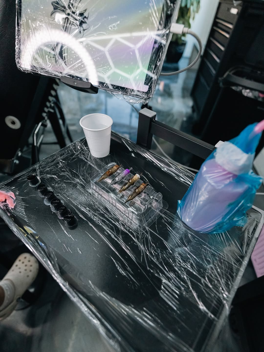 Professional tattoo piece showcased at Broadway Dept 21st Street