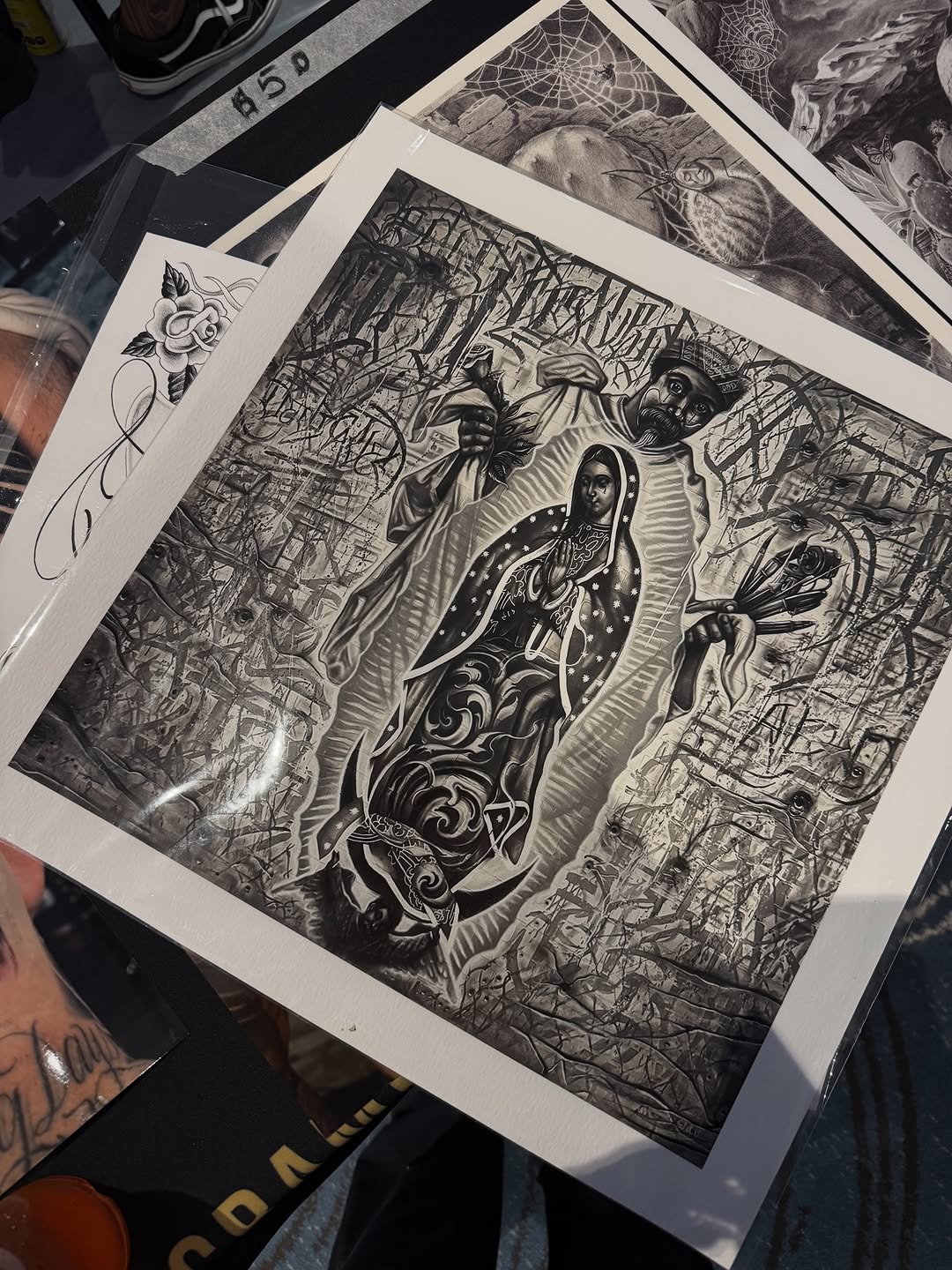Custom ink design at Broadway Dept. in Midtown Sacramento.