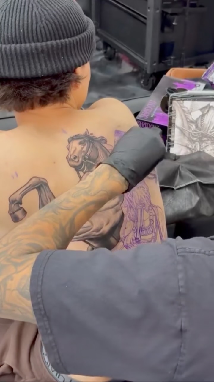 David Maciel Tattoo Artist at Broadway Dept. Midtown Sacramento