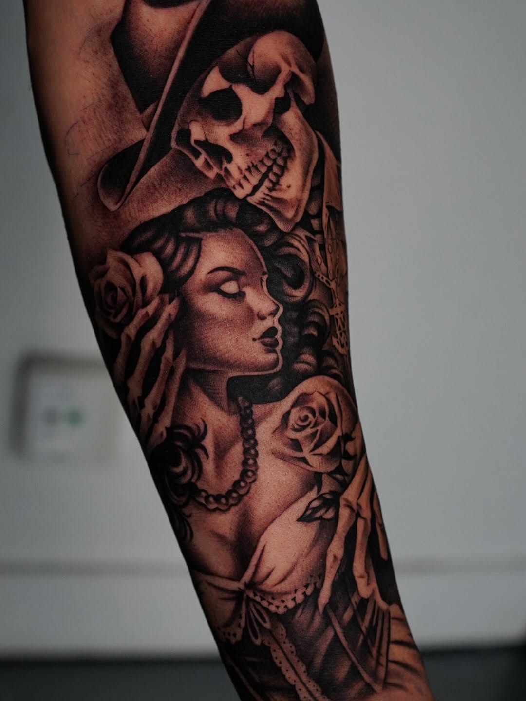 Video game inspired tattoo by Crystal Mercedes