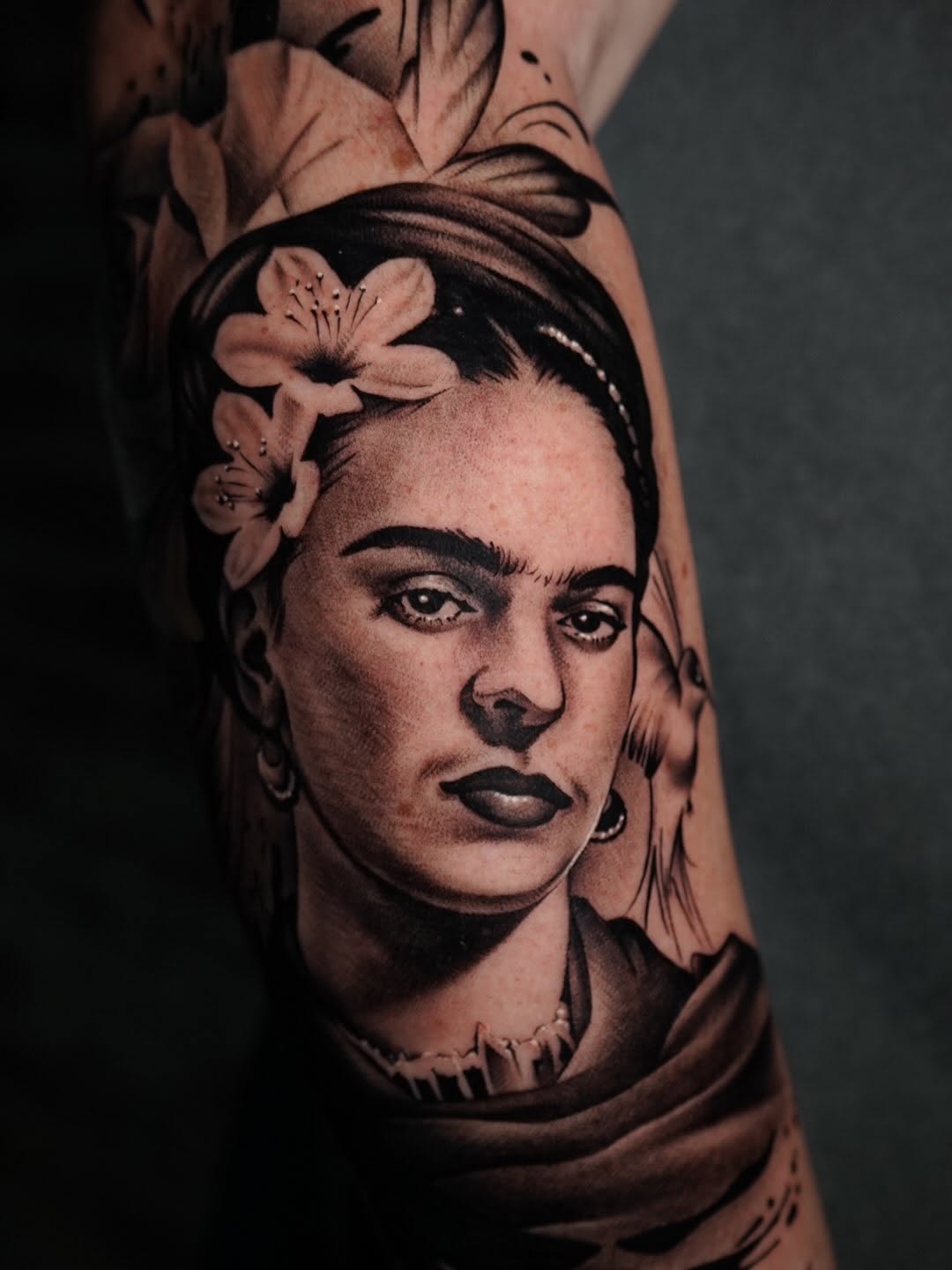 Color pop tattoo design by Crystal Mercedes