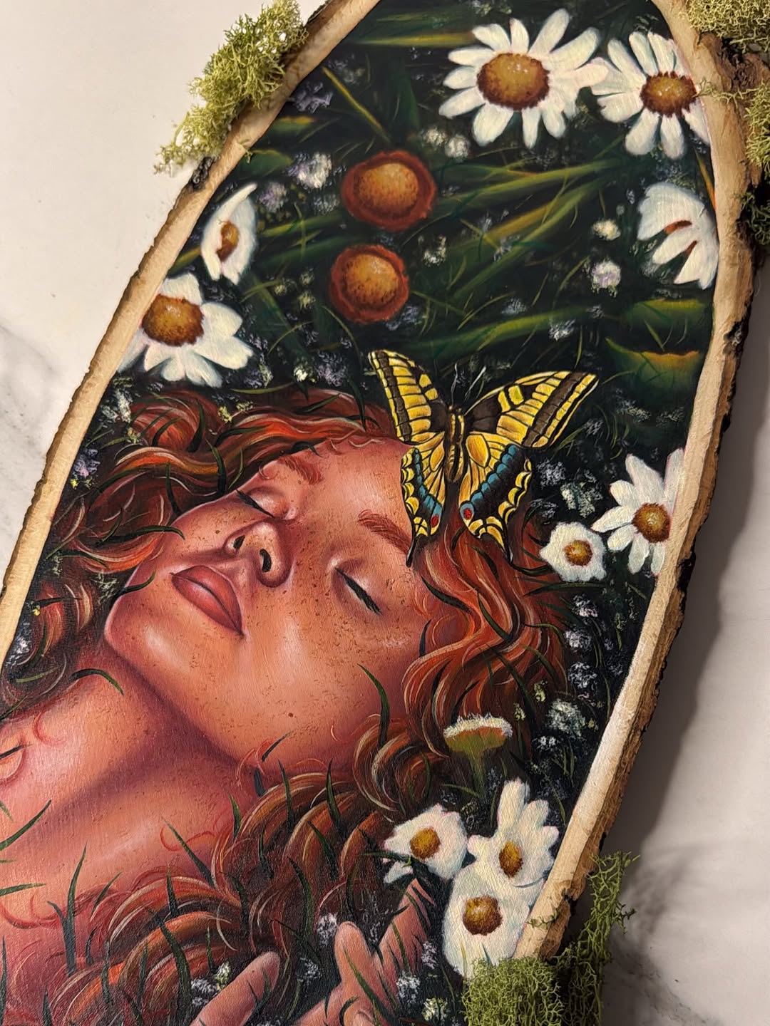 Portrait realism tattoo by Crystal Mercedes