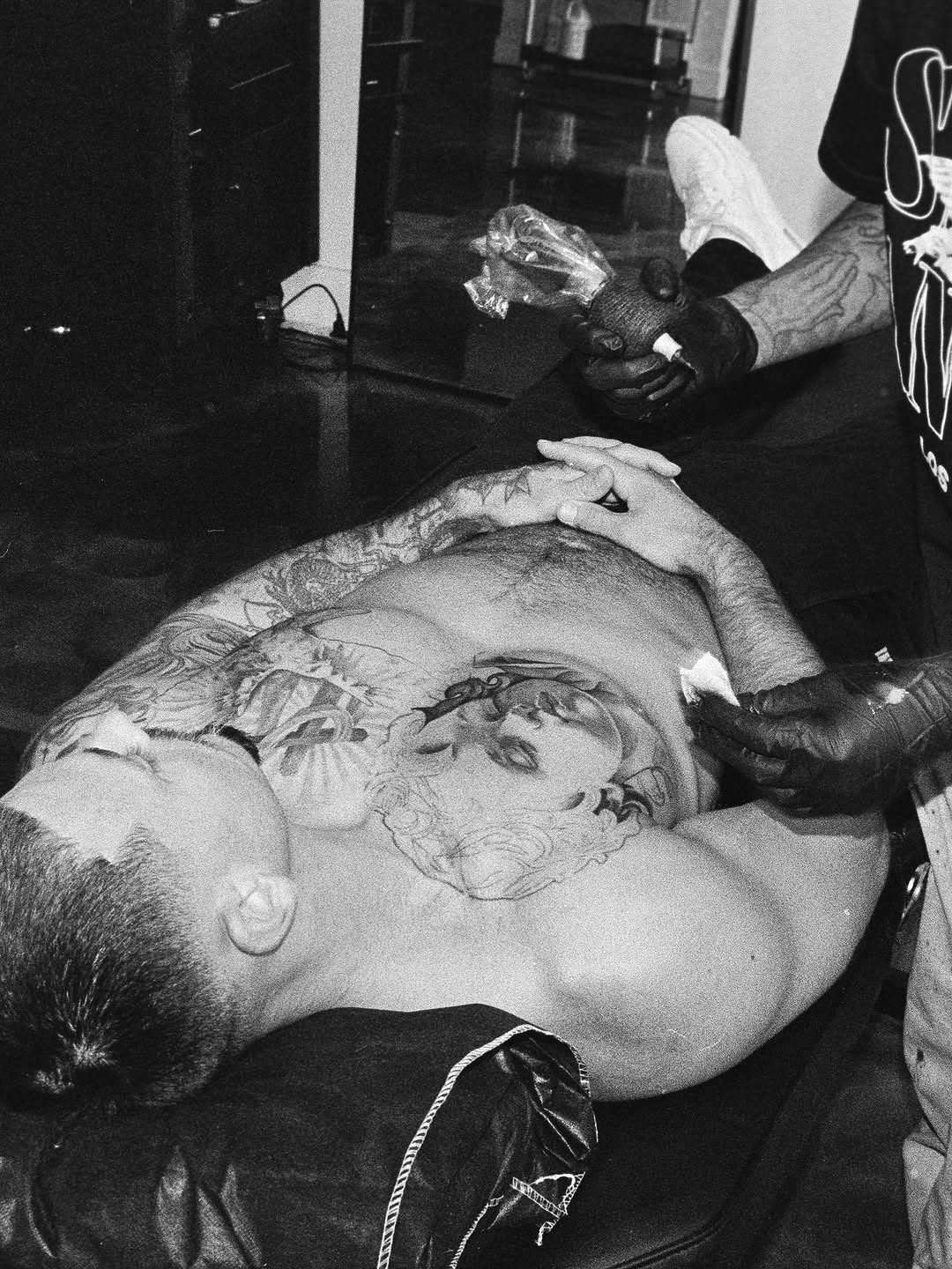 Tattoo work by David Maciel showcased at Broadway Dept. Sacramento