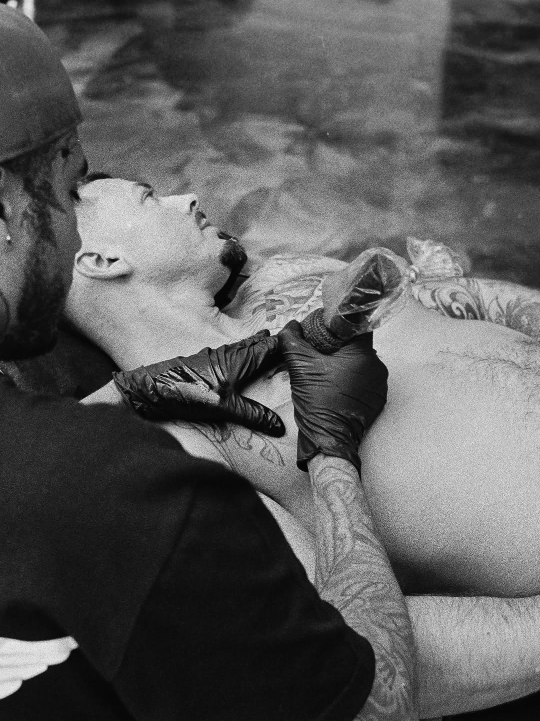 Tattoo art by David Maciel displayed at Broadway Dept. Midtown