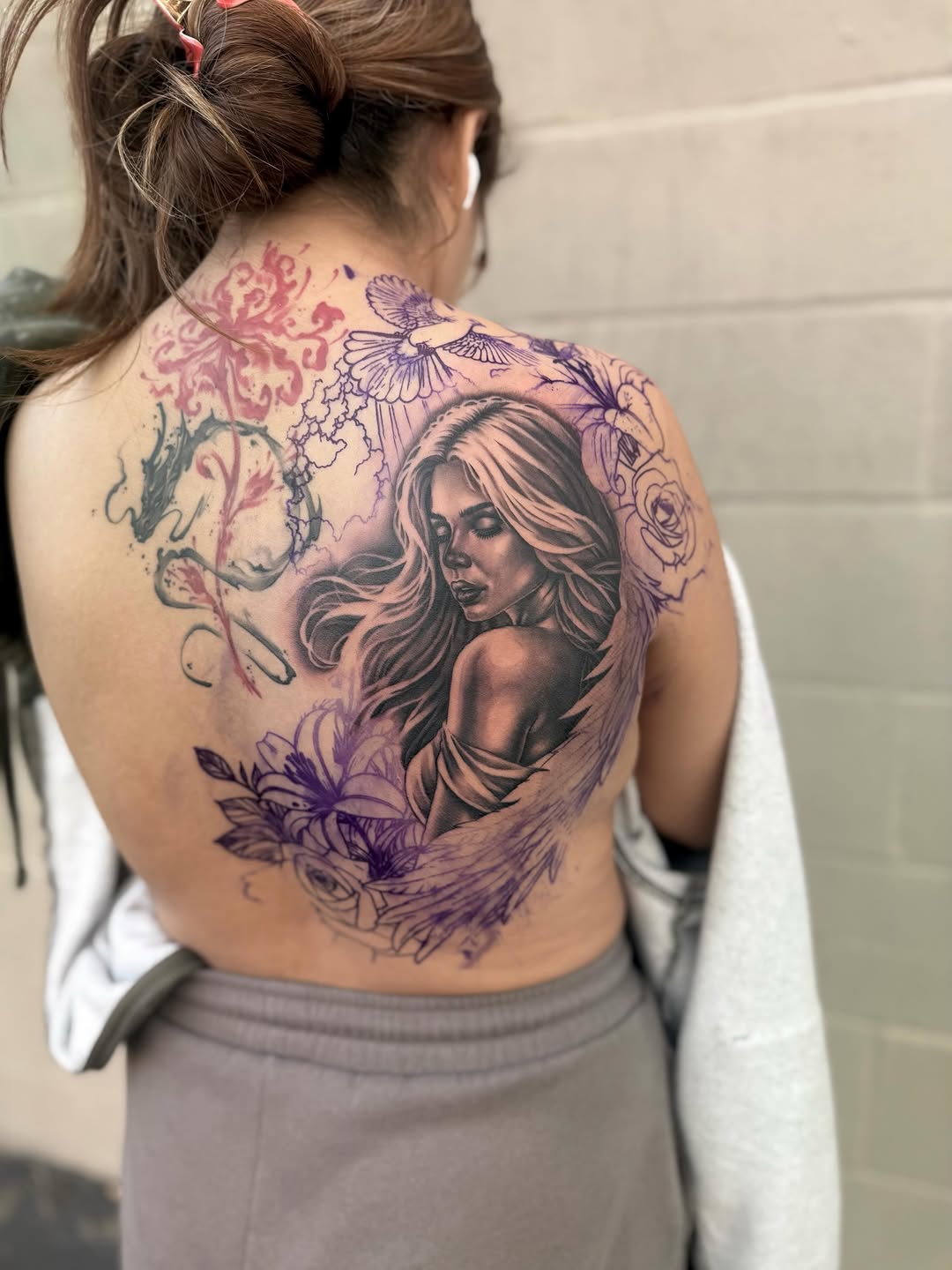 Tattoo work showcasing Bella Gomez technique and style
