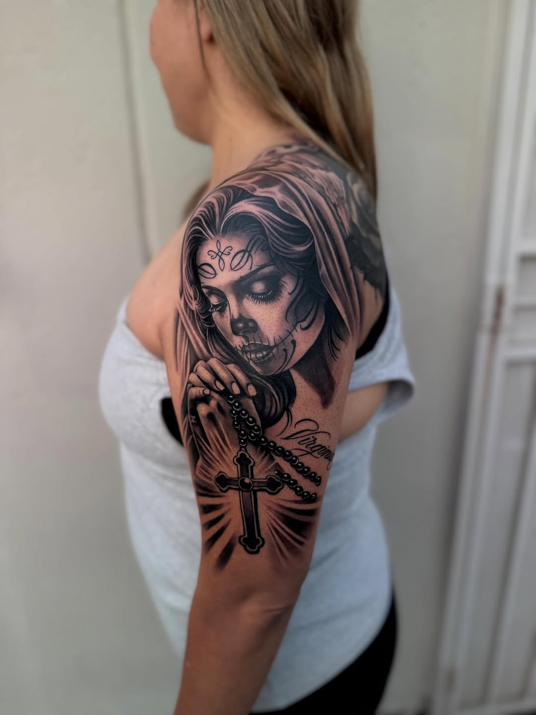 Bella Gomez tattoo work at Broadway Dept Midtown Sacramento