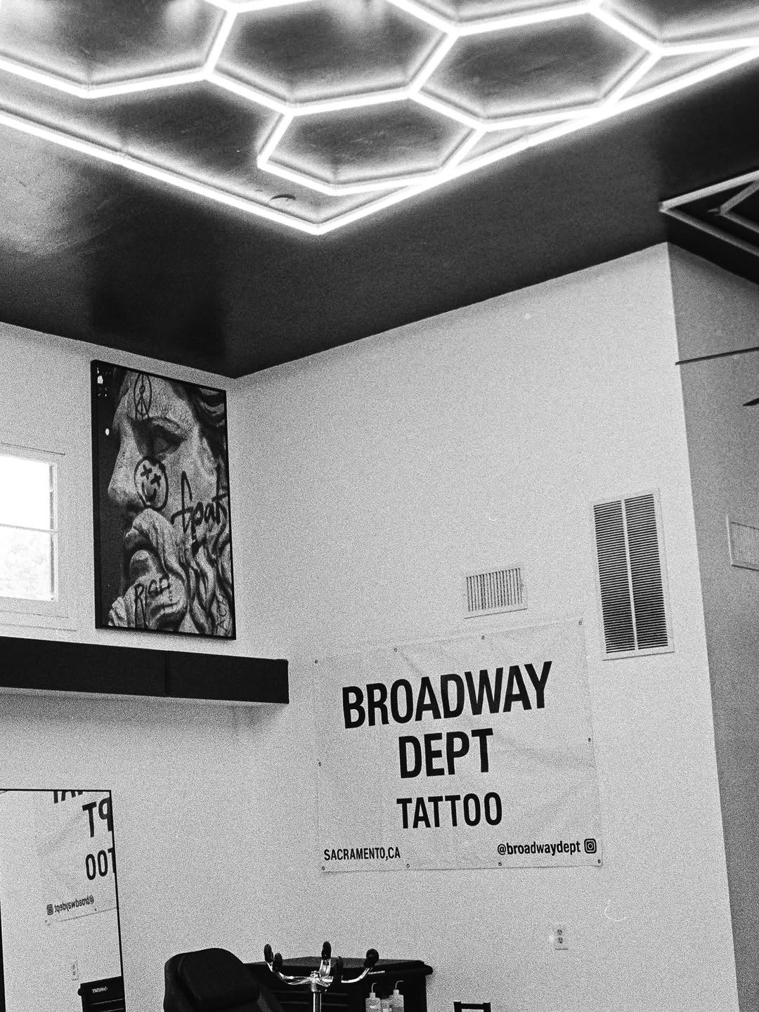 Custom tattoo from Broadway Dept. located in Midtown Sacramento