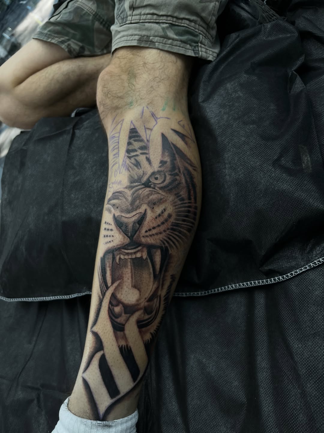 Latest tattoo design by Jesus Bernal at Broadway Dept Sacramento