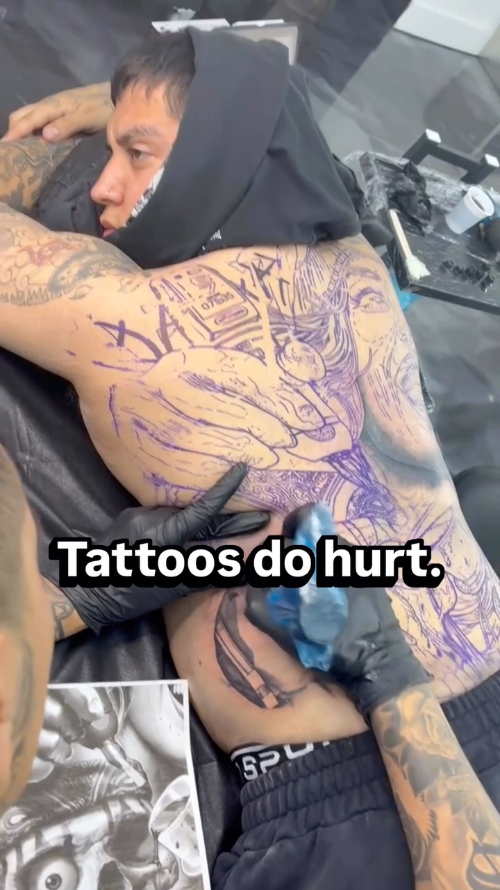 Tattoo Pain Reality Check at Broadway Dept. Midtown Sacramento