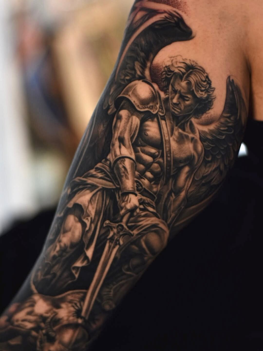 Professional tattoo design example from Broadway Dept. Midtown location