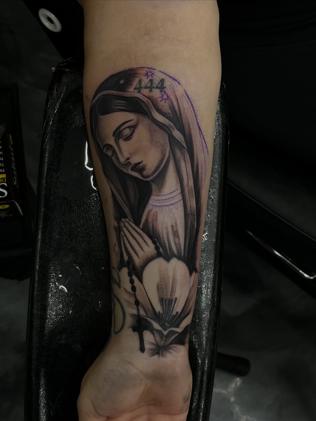 Detailed tattoo design by Broadway Dept. artists in Midtown Sacramento